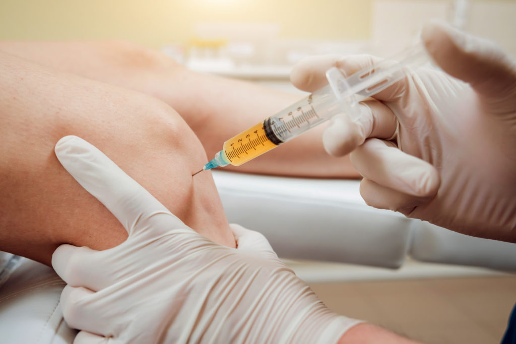 Platelet-rich plasma injection of the knee | Thrive Wellness | Cummings Hwy, Chattanooga, TN